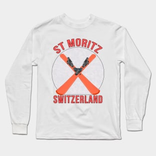 St Moritz, Switzerland Long Sleeve T-Shirt